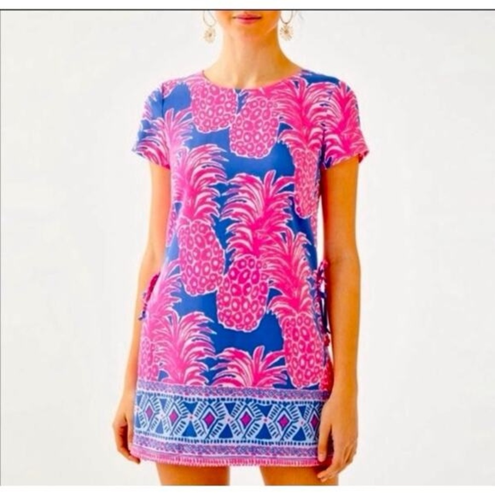 Lilly Pulitzer Blanca Pineapple Romper Size 0